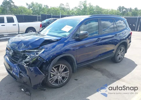 2022 Honda Pilot Awd Sport из США, поврежденный, VIN 5FNYF6H31NB075317